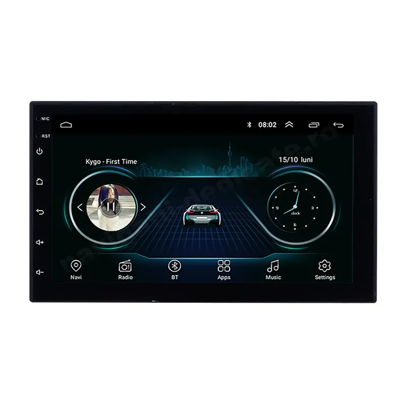 Navigatie Android Vw Passat B5, Golf 4, Polo, Bora, Skoda Octavia Tour, Fabia, Superb 1 Transporter Usb, Microfon incorporat, Reflection Vision®