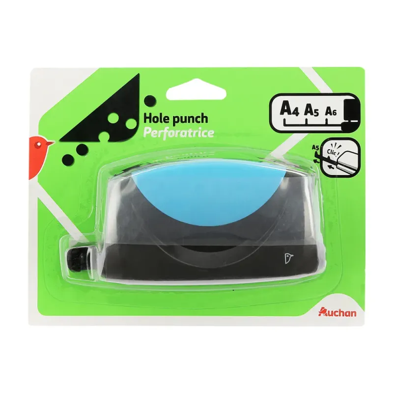 Perforator Auchan, diverse culori