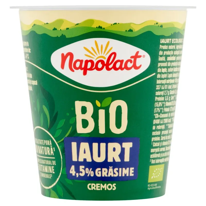 Iaurt cremos BIO Napolact, 140 g