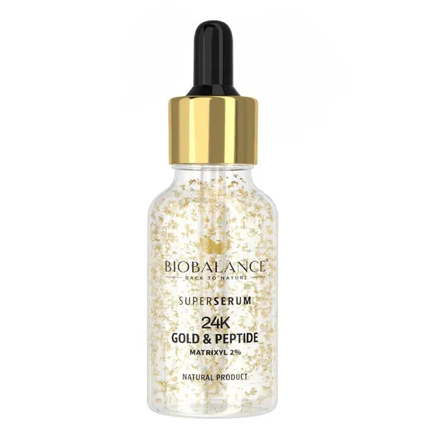 Serum BioBalance 24K Gold & Peptide Matrixyl 2%, 30 ml