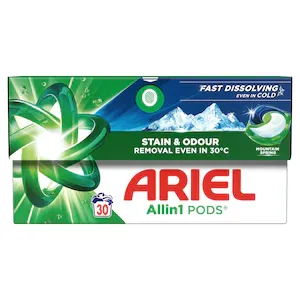 Ariel Allin1 Pods Izvor de munte Capsule de spalare 30pcs