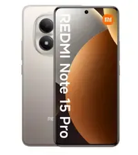 Telefon Mobil Xiaomi Redmi Note 15 Pro 4G, Procesor Mediatek Helio G200 Ultra Octa-Core, AMOLED 6.77", 8GB RAM, 256GB Flash, Camera Duala 200+8 MP, Wi-Fi, 4G, Dual Sim, Android (Auriu)