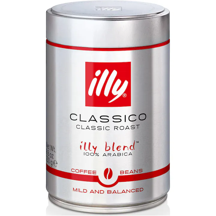 Cafea boabe, illy Classico, 250 g