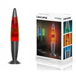 Lampa decorativa Lava Magma 25W, rosie, 8,5x34cm, cu bulb inclus