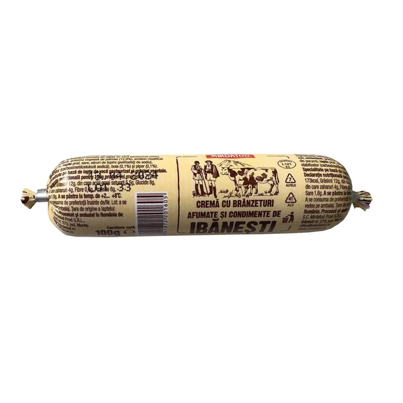 Crema de branza condimentata Mirdatod, 100 g