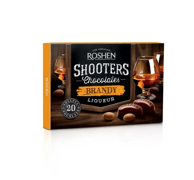 Praline umplute cu lichior Roshen, 150 g