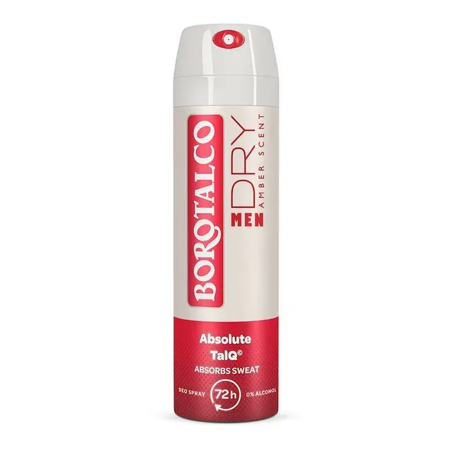 Deodorant spray Borotalco Men Amber, 150 ml