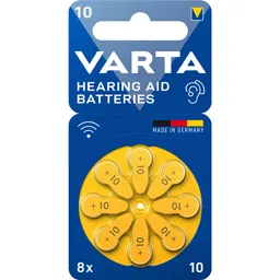 Baterii pentru aparat auditiv, tip 10 1.45V, 8 bucati