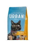 Hrana uscata pentru pisici sterilizate Urban, pui, 1.5 kg