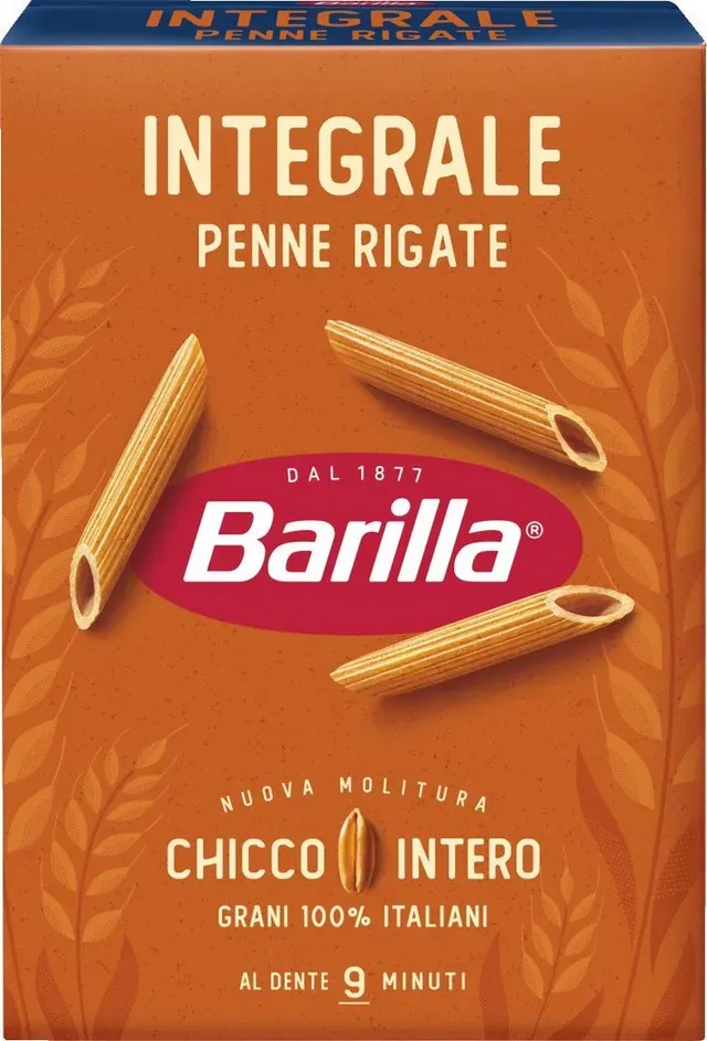 Penne Rigate Integrali Barilla, 500g