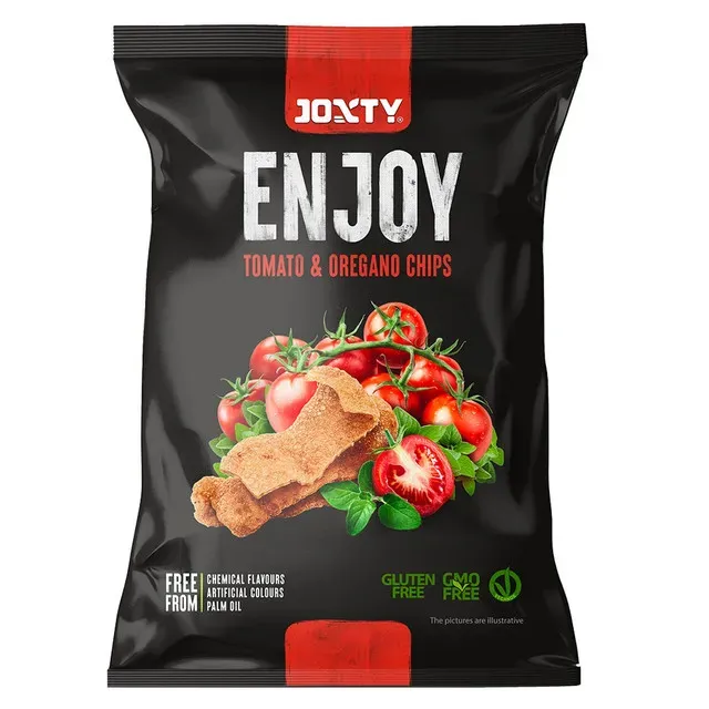 Chipsuri cu aroma de rosii si oregano Joxty Enjoy, 40 g