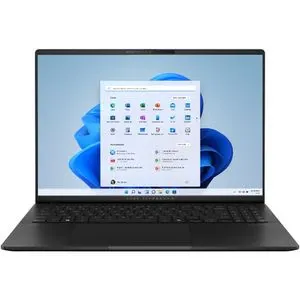 Laptop ASUS Vivobook S16 OLED S5606CA-RI061X, Intel Core Ultra 7 255H pana la 5.1GHz, 16" WQ+, 16GB, SSD 1TB, Intel Arc Graphics, Windows 11 Pro, Black