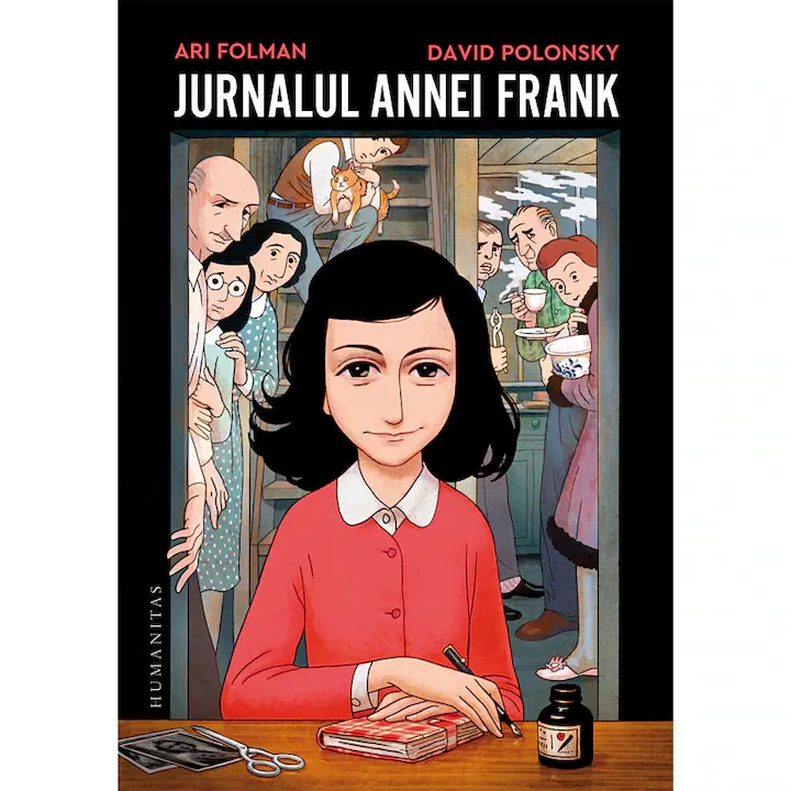 Jurnalul Annei Frank - Ari Folman, David Polonski (Roman grafic)