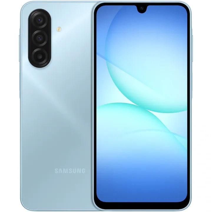 Samsung Galaxy A17, Dual SIM, 4GB RAM, 128GB, 4G, Light Blue