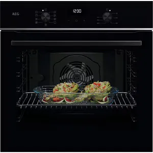 Cuptor incorporabil AEG SurroundCook TU5AB21FSB, Electric, Autocuratare AquaClean, 72 l, Clasa A+, negru