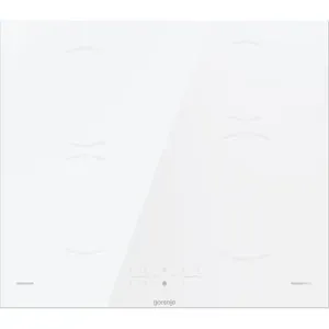 Plita incorporabila GORENJE GI6401WSC, Inductie, 4 arzatoare, Touch Control, alb