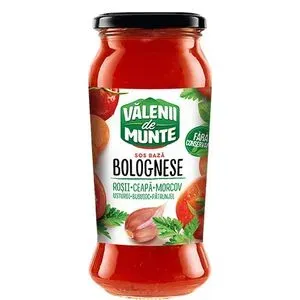 Sos pentru paste Valenii de Munte Bolognese, 500 g