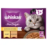 Hrana umeda pentru pisici bucati moi de pasare in aspic 4x85g