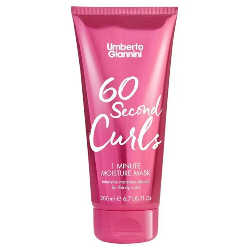 Masca intensiv hidratanta pentru par cret Umberto Giannini 60 Second Curls, 200 ml