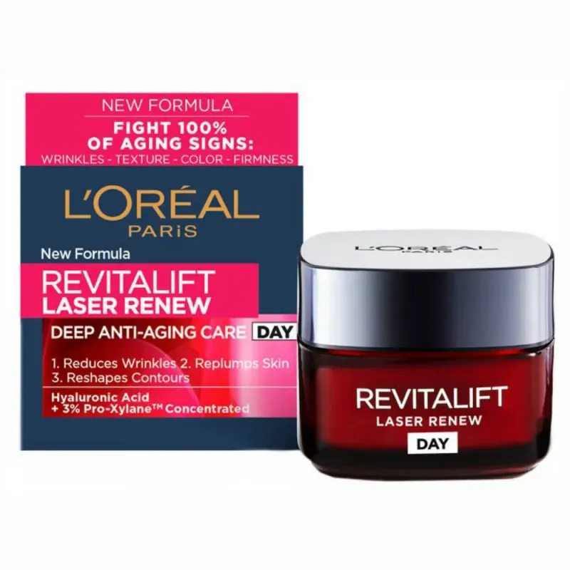 Crema antirid de zi pentru fata L'Oreal Paris Revitalift Laser Renew 50 ml