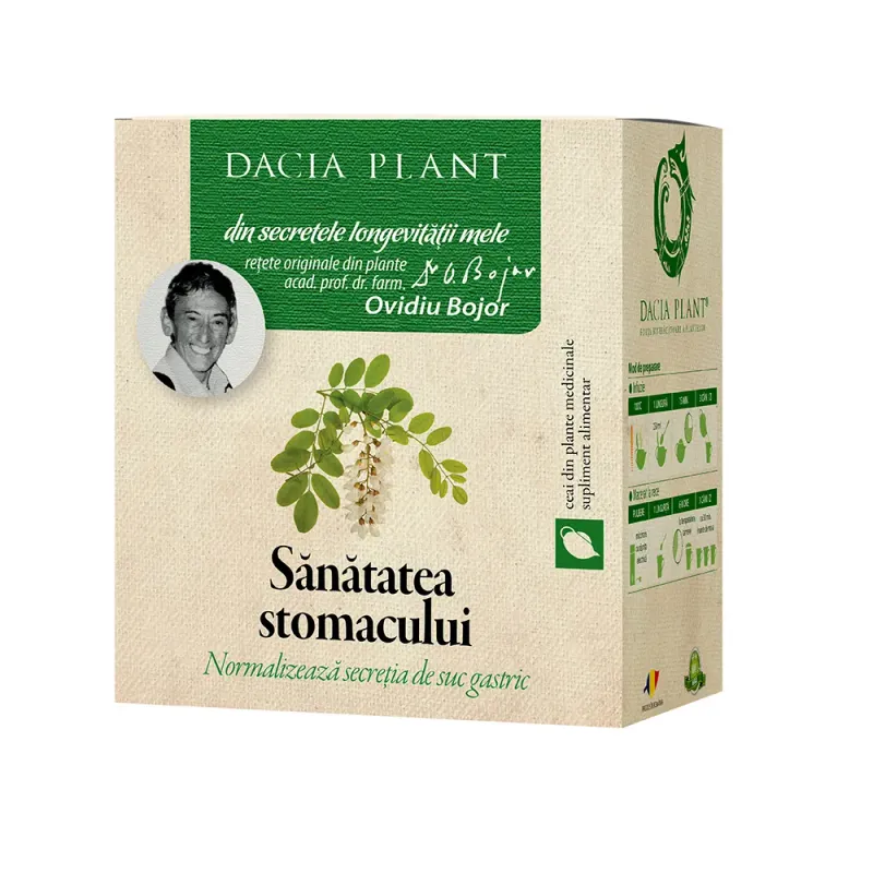 Ceai din plante Sanatatea Stomacului, Dacia Plant 50G