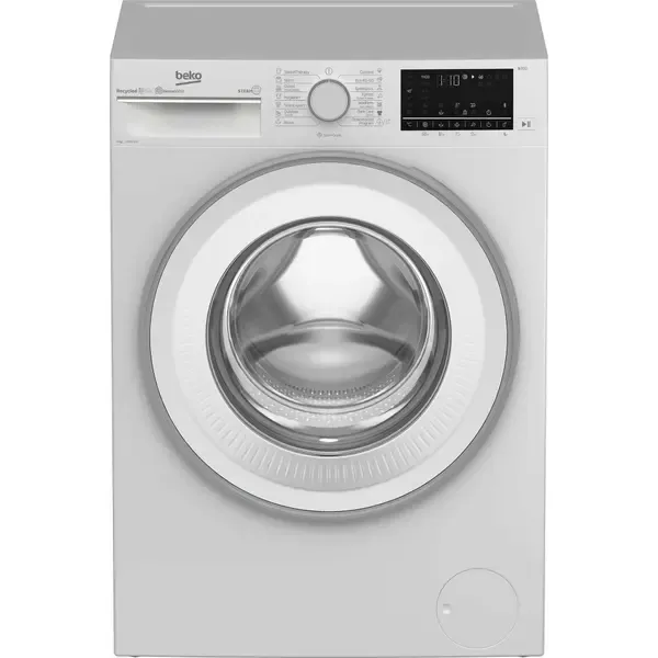 Resigilat! Masina de spalat rufe frontala Beko B3WFU59425W, 9 kg, 1400 rpm, Clasa energetica B, 15 programe (Alb) (ID 4268745)