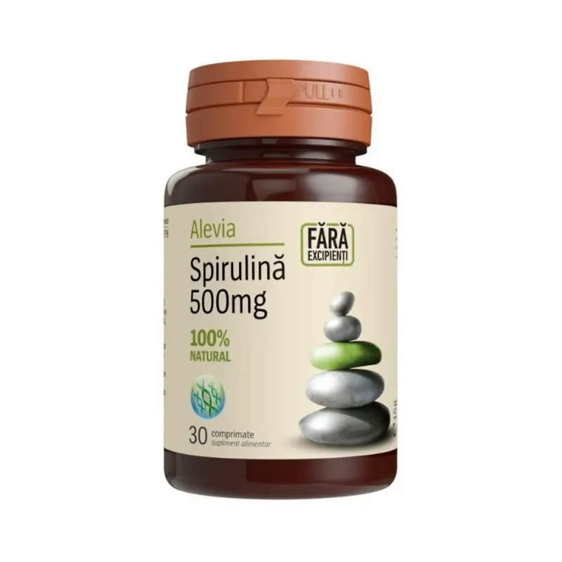 Spirulina 500mg 30 comprimate