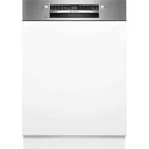 Masina de spalat vase semi-incorporabila BOSCH SMI4HTS14E, 13 seturi, 6 programe, 60 cm, Clasa C, inox