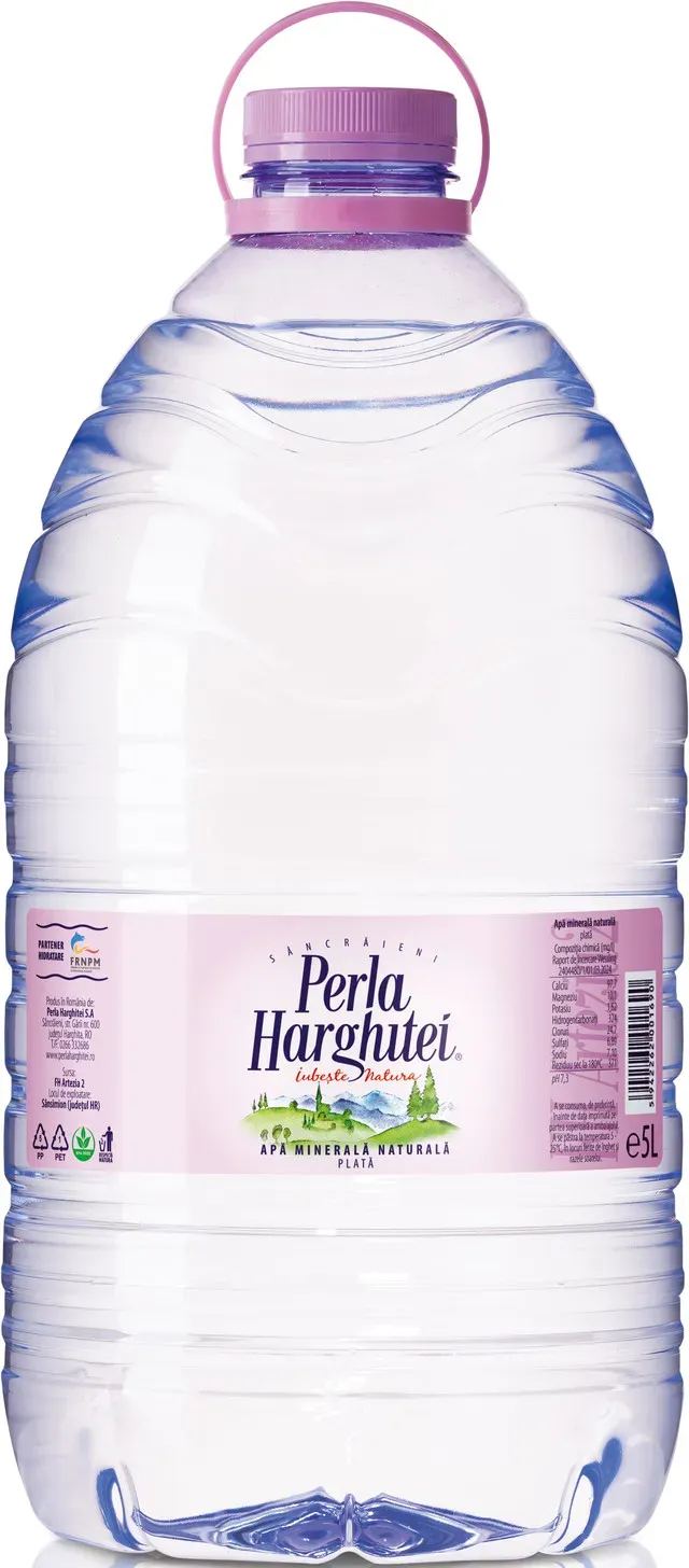 Apa plata minerala naturala Perla Harghitei, 5 l Apa plata minerala naturala Perla Harghitei, 5 l