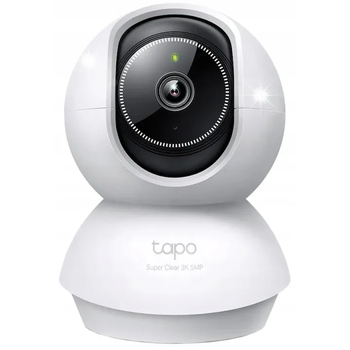 Camera de supraveghere Tapo C230, TP-LINK, Wi-Fi, 5 Mpix, alb, 117.7x86.8x85.4mm