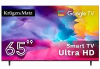 Televizor LED Kruger&Matz 165 cm (65") KM0265UHD-G, Ultra HD 4K, SMart TV, WiFI, CI+