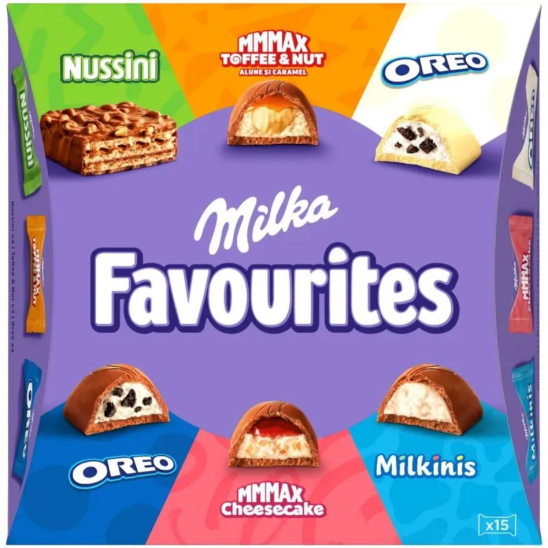 Praline Milka Favourites, 141 g