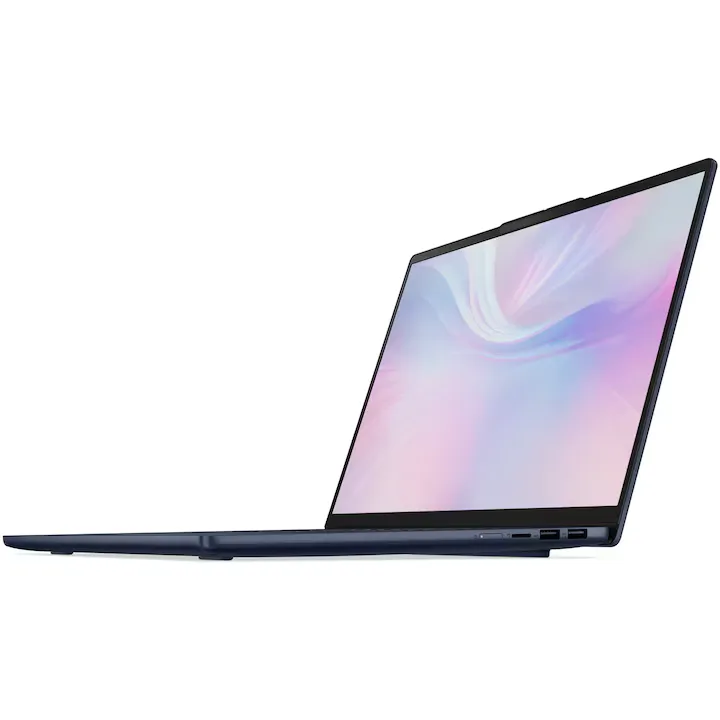 Lenovo IdeaPad Slim 5 16AHP10 cu procesor AMD Ryzen™ 7 8845HS pana la 5.1GHz, 16" WUXGA, IPS, 32GB DDR5 RAM, 1TB SSD, AMD Radeon™ 780M Graphics, No OS, Cosmic Blue