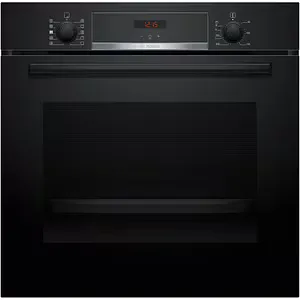Cuptor incorporabil BOSCH HQA534BB3, Electric, Gatire cu abur, Autocuratare EcoClean, 71 l, Clasa A+, negru