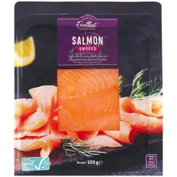 Somon afumat la rece 100g