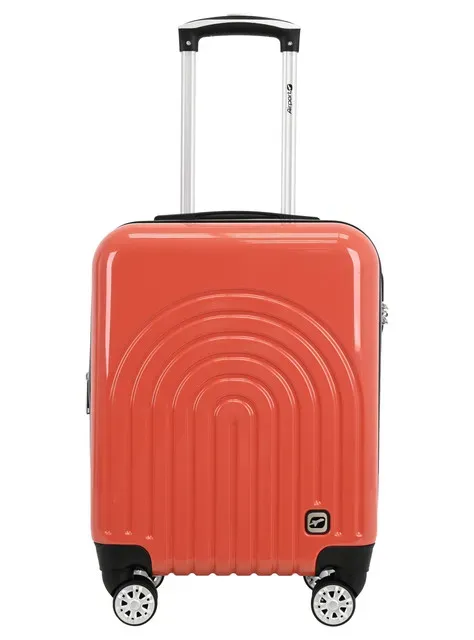 Troler Airport Boho, din ABS, S, 36 x 50 x 21 cm, rosu