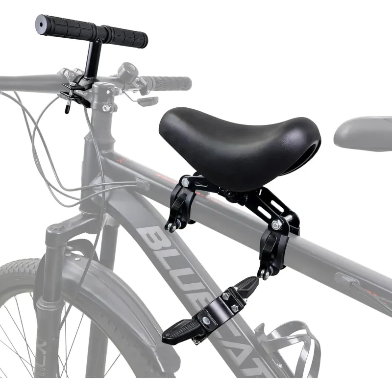 Set scaun si accesorii bicicleta Autocise, montare frontala, pliabil, negru