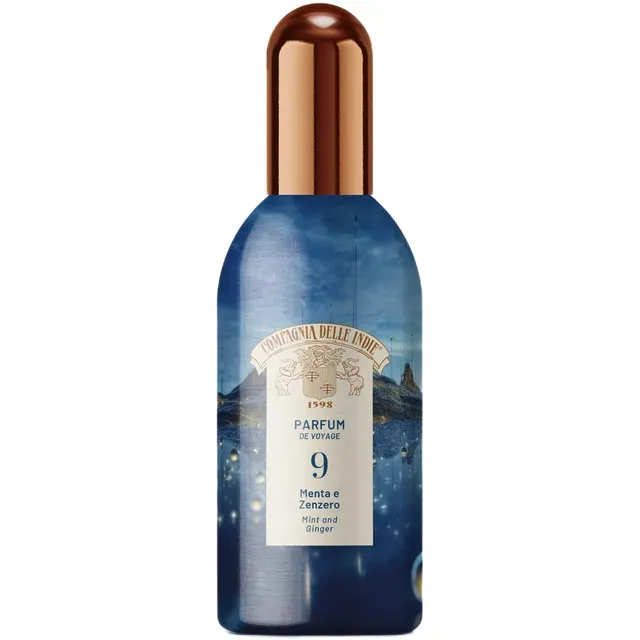 Parfum de voiaj Campagnia delle Indie 9 Menta si Ghimbir, 100 ml