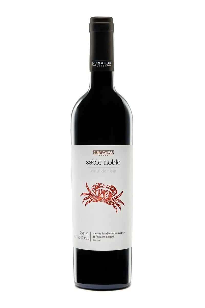 Vin rosu sec Murfatlar Sable Noble, Merlot, Cabernet Sauvignon si Feteasca Neagra, 0.75 l