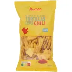 Tortilla chips cu aroma de ardei Auchan, 400 g