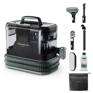Aspirator cu spalare ROWENTA Clean IT IN5021F0, 1.5l, 750W, verde-negru