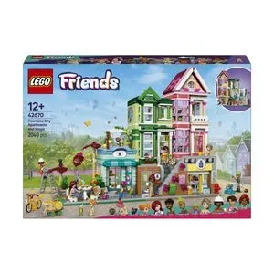 LEGO Friends - Apartamente si magazine in orasul Heartlake 42670, 2040 piese