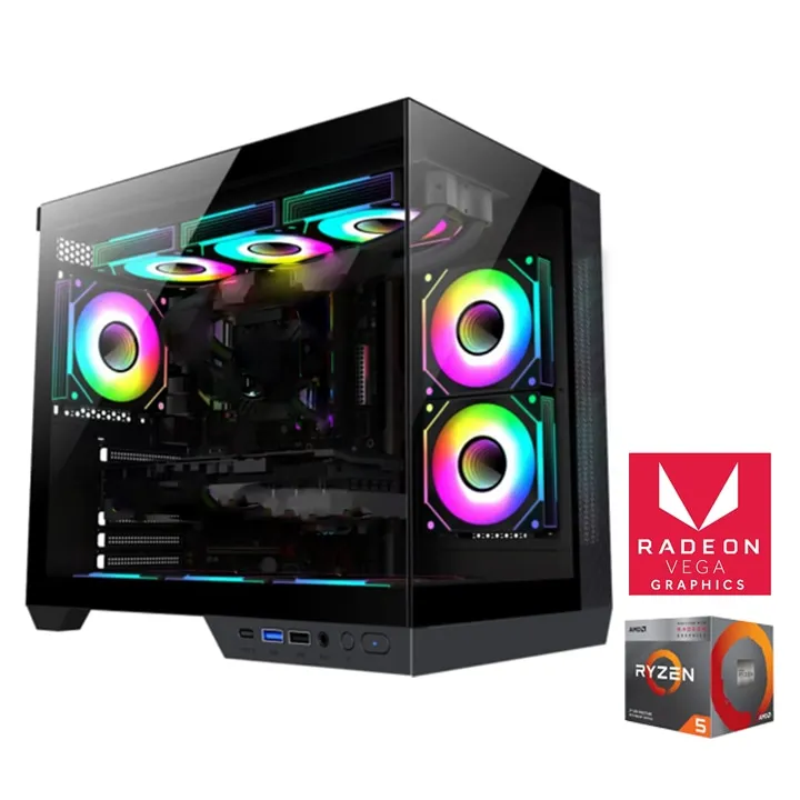 PC Gaming OK4NiTE_v3 AMD Ryzen 5 3400G 3.7GHz -4.2GHZ Turbo, 16GB DDR4, 1TB SSD, AMD Radeon™ Vega 11