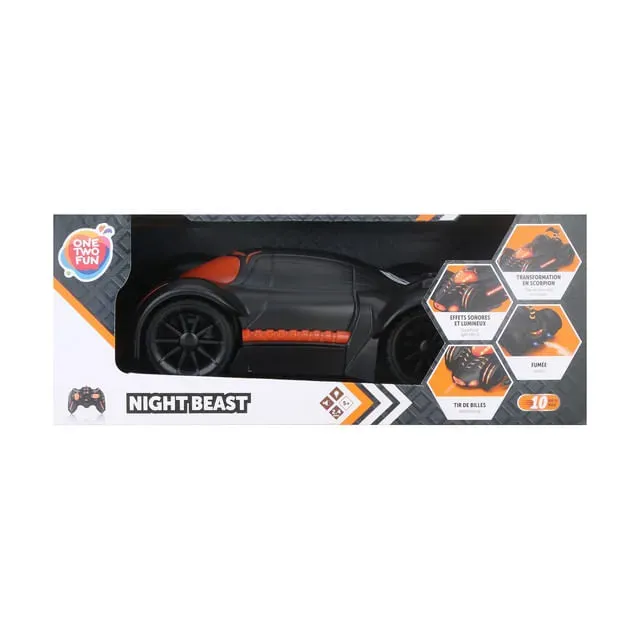 Masina cu telecomanda 1:16 Night Beast One Two Fun, 2.4 GHZ