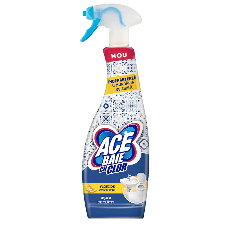 Spray pentru baie cu clor Ace, 650 ml
