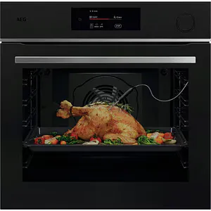 Cuptor incorporabil AEG TR7PB731ST, Electric, Gatire cu abur, Autocuratare pirolitica, 72 l, Clasa A++, Wi-Fi, negru