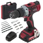 Masina de gaurit si insurubat (bormasina) cu acumulator Steinhaus ONE 18V, PRO-ONE-CD2, 45Nm, 19 trepte torsiune, 2 trepte turatie 450/1600 RPM, mandrina metalica rapida 13mm, cu acumulator 2Ah Li-Ion si incarcator 2.4A, valiza transport + accesorii