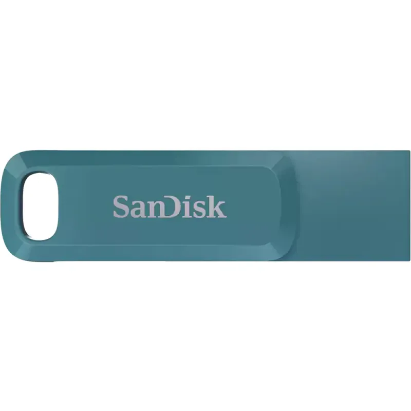 Memorie USB SANDISK Ultra Dual Drive Go SDDDC3-064G-G46NBB, 64GB, USB 3.2 Type C, albastru