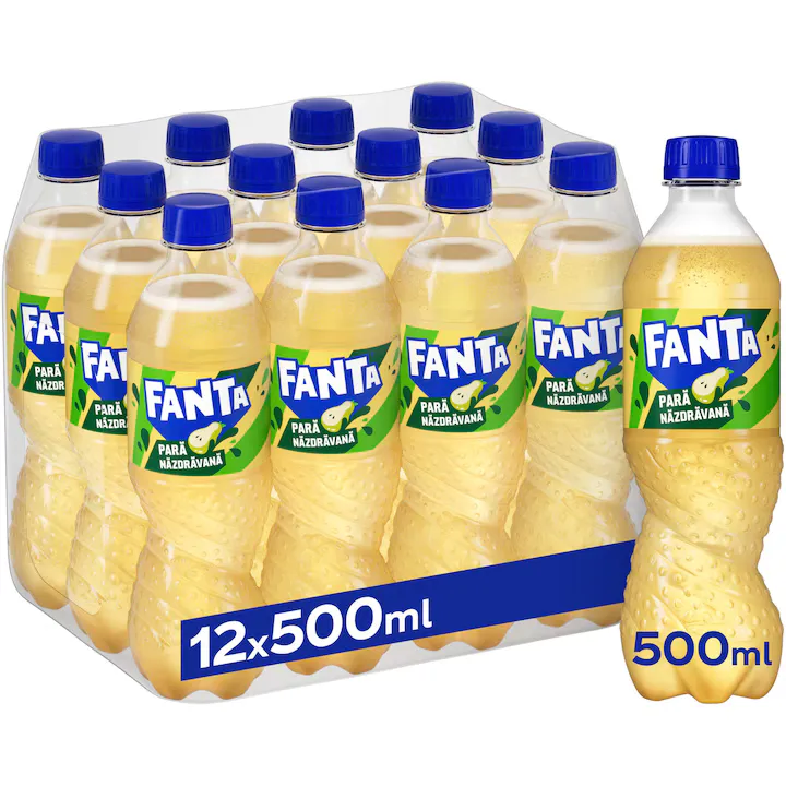 Bautura carbogazoasa Fanta Para, Pet 12 x 0.5l
