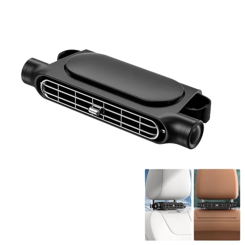 Ventilator scaun auto, Ventilator pentru Scaun Auto – racire rapida si confort maxim in masina, reglare in 3 pozitii, baterie de 3000 mAh, incarcare USB, design silentios